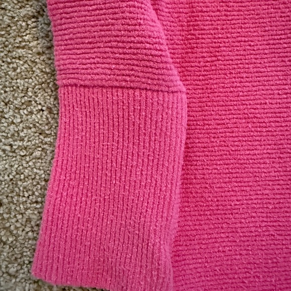 Free People Ottoman Slouchy Tunic Sweater Pink XS - Picture 2 of 6